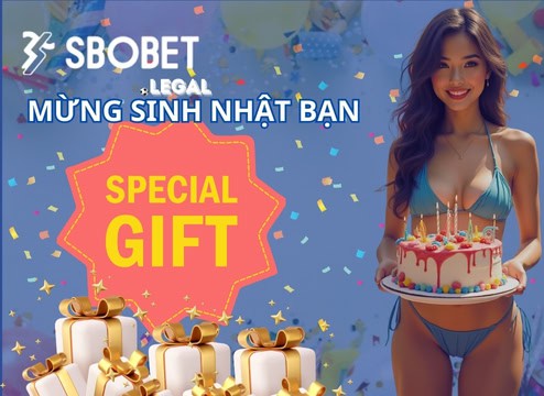 SBOBET khuyến mãi mừng sinh nhật