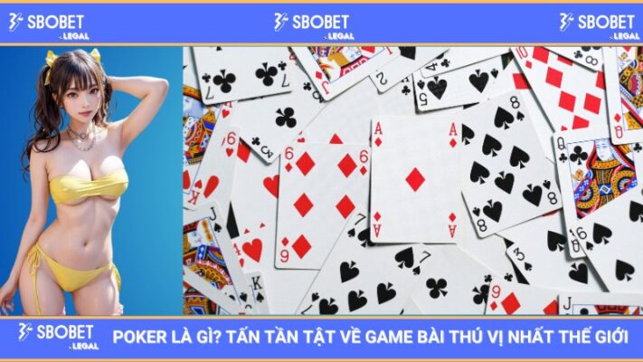 SBOBET: Poker là gì? Tấn tần tật về game bài thú vị nhất thế giới
